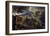 Landscape with Lightning, 1660S-Gaspard Dughet-Framed Giclee Print