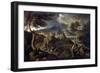 Landscape with Lightning, 1660S-Gaspard Dughet-Framed Giclee Print