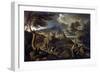 Landscape with Lightning, 1660S-Gaspard Dughet-Framed Giclee Print