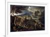 Landscape with Lightning, 1660S-Gaspard Dughet-Framed Giclee Print