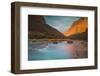 Landscape with Little Colorado River in canyon, Chuar Butte, Grand Canyon National Park, Arizona...-Panoramic Images-Framed Photographic Print