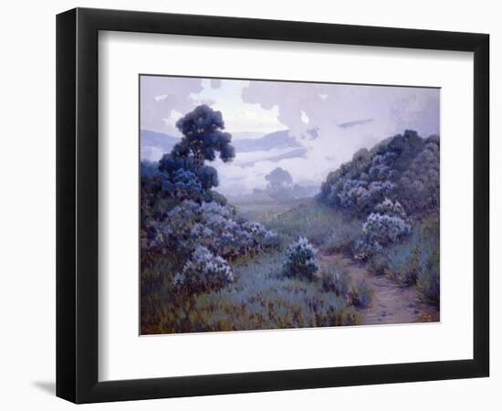 Landscape with Lupines-John Gamble-Framed Art Print