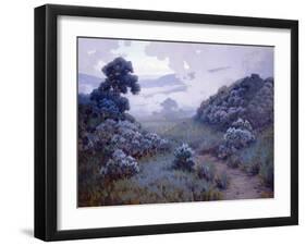 Landscape with Lupines-John Gamble-Framed Art Print
