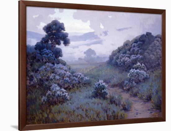 Landscape with Lupines-John Gamble-Framed Art Print