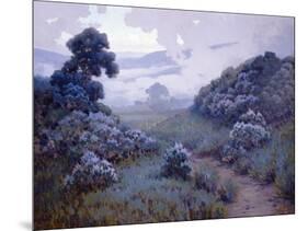 Landscape with Lupines-John Gamble-Mounted Art Print