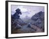 Landscape with Lupines-John Gamble-Framed Art Print