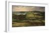 Landscape with Mariemont Castle-Pieter Bruegel the Elder-Framed Premium Giclee Print