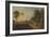 'Landscape with Market Cart', 18th century, (1935)-Thomas Gainsborough-Framed Giclee Print