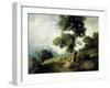 Landscape with Markings-Luigi Rossi-Framed Giclee Print