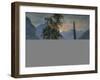 Landscape with memorial stones, 1839-Johan Christian Dahl-Framed Giclee Print