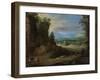 Landscape with Men Playing 'Mail À La Chicane', 1624-Paul Brill-Framed Giclee Print