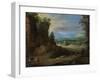 Landscape with Men Playing 'Mail À La Chicane', 1624-Paul Brill-Framed Giclee Print