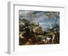 Landscape with Mercury and Argus, c.1570-Flemish School-Framed Giclee Print