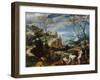 Landscape with Mercury and Argus, c.1570-Flemish School-Framed Giclee Print