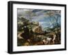 Landscape with Mercury and Argus, c.1570-Flemish School-Framed Giclee Print