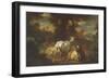 Landscape with Mercury and Battus-Pieter Mulier the Younger-Framed Giclee Print