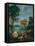 Landscape with Moses and the Burning Bush, 1610-16-Domenichino-Framed Stretched Canvas