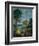 Landscape with Moses and the Burning Bush, 1610-16-Domenichino-Framed Giclee Print