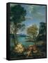 Landscape with Moses and the Burning Bush, 1610-16-Domenichino-Framed Stretched Canvas
