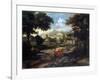 Landscape with Moses Saved from the Nile, Late 17th or 18th Century-Etienne Allegrain-Framed Giclee Print