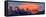 Landscape with mountains at sunset, Torres del Paine National Park, Chile-Panoramic Images-Framed Stretched Canvas