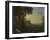 Landscape with Narcissus and Echo, 1644-Claude Lorraine-Framed Giclee Print