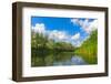 Landscape with Nice Summer Day on River-pavel klimenko-Framed Photographic Print