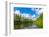 Landscape with Nice Summer Day on River-pavel klimenko-Framed Photographic Print