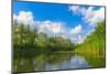 Landscape with Nice Summer Day on River-pavel klimenko-Mounted Photographic Print