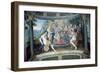 Landscape with Nymph Musicians-null-Framed Giclee Print