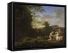 Landscape with Nymphs-Jan Dirksz Both-Framed Stretched Canvas