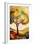 Landscape with Oak Tree-Avril Anouilh-Framed Art Print