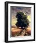 Landscape with Oaks, 1859-Alexandre Calame-Framed Premium Giclee Print