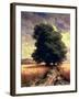 Landscape with Oaks, 1859-Alexandre Calame-Framed Giclee Print