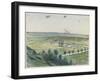 Landscape with Observation Balloons, 1914-18-Christopher Richard Wynne Nevinson-Framed Giclee Print