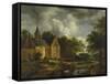 Landscape with Old Church-Jacob Isaacksz Van Ruisdael-Framed Stretched Canvas