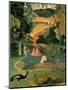 Landscape with Peacock-Paul Gauguin-Mounted Art Print