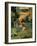 Landscape with Peacock-Paul Gauguin-Framed Art Print