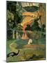 Landscape with Peacock-Paul Gauguin-Mounted Art Print