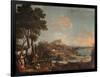 Landscape with Peasant Girls-Bartolomeo Nazzari-Framed Giclee Print