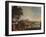 Landscape with Peasant Girls-Bartolomeo Nazzari-Framed Giclee Print