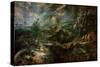 Landscape with Philemon and Baucis C.1625-Peter Paul Rubens-Stretched Canvas