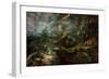 Landscape with Philemon and Baucis C.1625-Peter Paul Rubens-Framed Premium Giclee Print