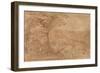 Landscape with Pilgrims (Pen & Brown Ink on Paper)-Pieter the Elder Bruegel-Framed Giclee Print