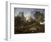 Landscape with Polyphemus, 1649 (Oil on Canvas)-Nicolas Poussin-Framed Giclee Print