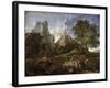 Landscape with Polyphemus, 1649-Nicolas Poussin-Framed Giclee Print