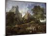 Landscape with Polyphemus, 1649-Nicolas Poussin-Mounted Giclee Print