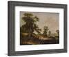 Landscape, with Pool and Tree in foreground, 1828-Patrick Nasmyth-Framed Giclee Print