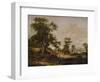 Landscape, with Pool and Tree in foreground, 1828-Patrick Nasmyth-Framed Giclee Print