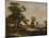 Landscape, with Pool and Tree in foreground, 1828-Patrick Nasmyth-Mounted Giclee Print